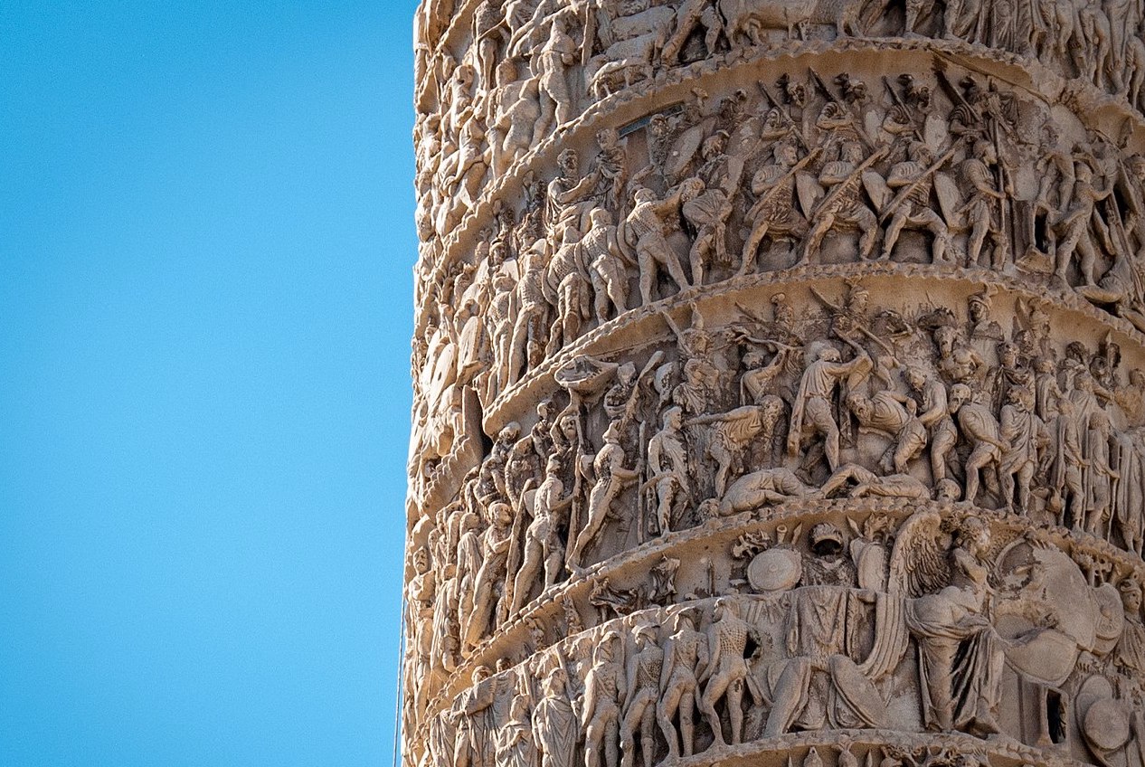 colonna traiana monumenti roma
